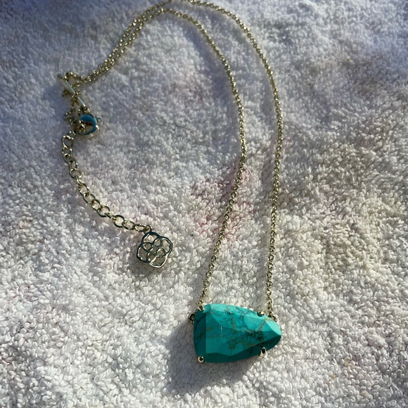 Kendra Scott Isla Turquoise Necklace - Picture 3 of 5